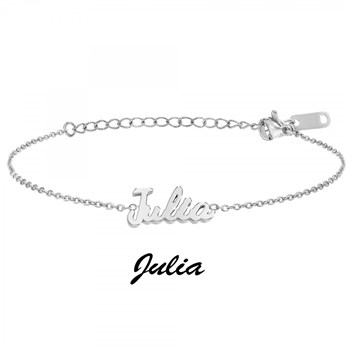 Julia - First name bracelet