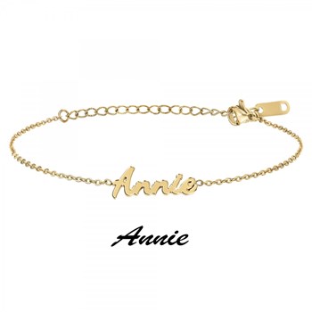 Annie - First name bracelet