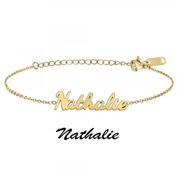 Nathalie - First name bracelet