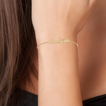 Pour la vie - Message bracelet