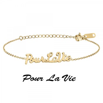 Pour la vie - Message bracelet