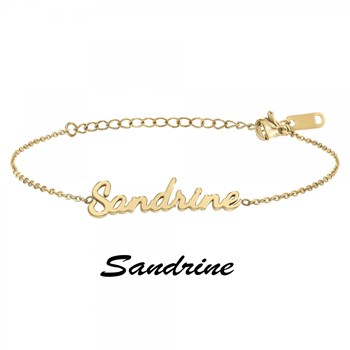 Sandrine - First name bracelet
