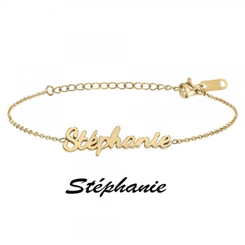 Stéphanie - First name bracelet