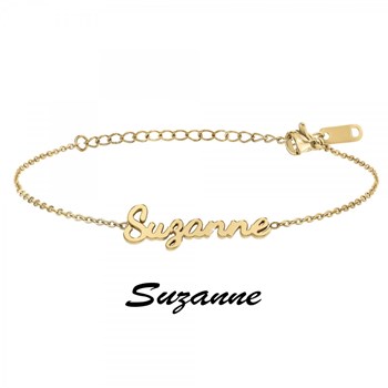 Suzanne - First name bracelet