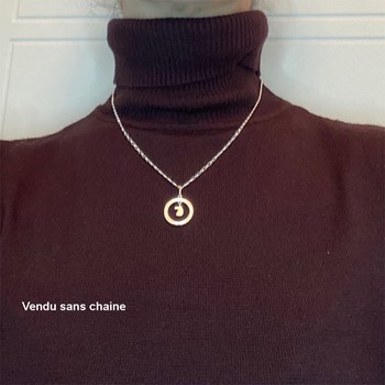 Pendentif tête de cheval qui bouge - Argent massif 925