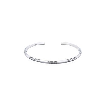 Bracelet jonc rigide gravé