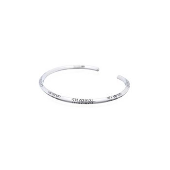 Bracelet jonc rigide gravé