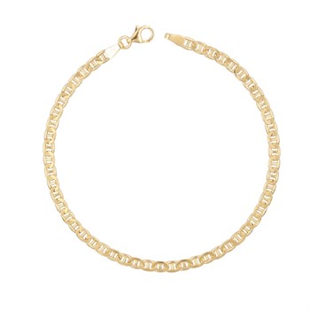 Bracelet Or Jaune Maille Marine - Homme