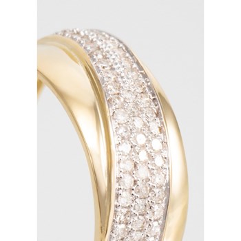 Bague 'Félicia' Or jaune et Diamant