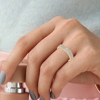 Bague SC Crystal ornée de Zirconium