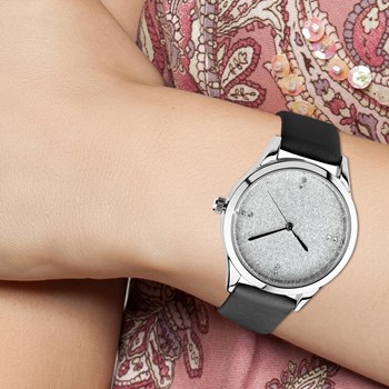 Montre Alba élégante ornée de Cristaux scintillants SC Crystal