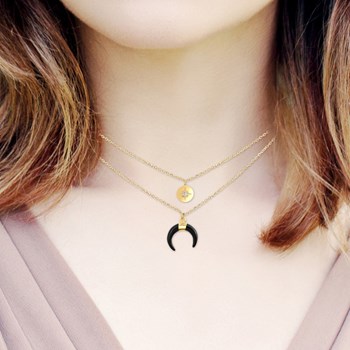 Collier multi rangs par SC Bohème