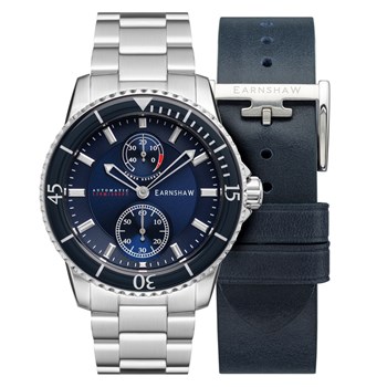 Montre automatique en acier inoxydable HAWKE COFFRET