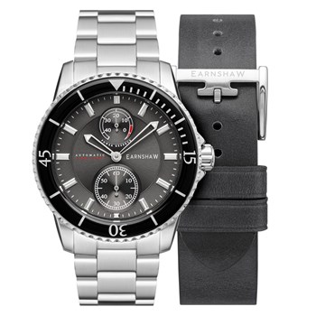 Montre automatique en acier inoxydable HAWKE COFFRET