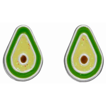 Boucle d'oreille avocat en argent 925/1000