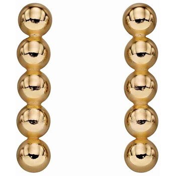 Vergulde oorbel in zilver 925/1000