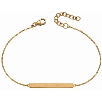 Vergulde armband in zilver 925/1000