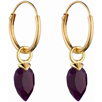 Vergulde oorbel in zilver 925/1000