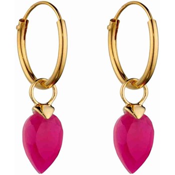 Vergulde oorbel in zilver 925/1000