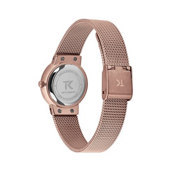 Montre analogique bracelet milanais en acier KIRSTEN