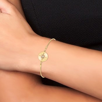 Bracelet SC Bohème orné d'un Cristal scintillant