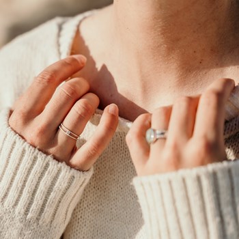 Bague Argent Tendance Pierre Precieuse Fine Aventurine