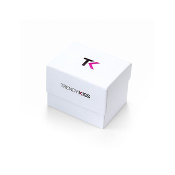 Montre Trendy Kiss en Cuir Femme Bleu