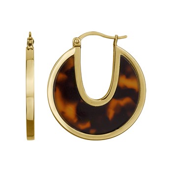 Boucles d'oreilles pendantes Lucia en Acier
