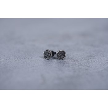Boucles d'oreilles clous Vitor en PVD