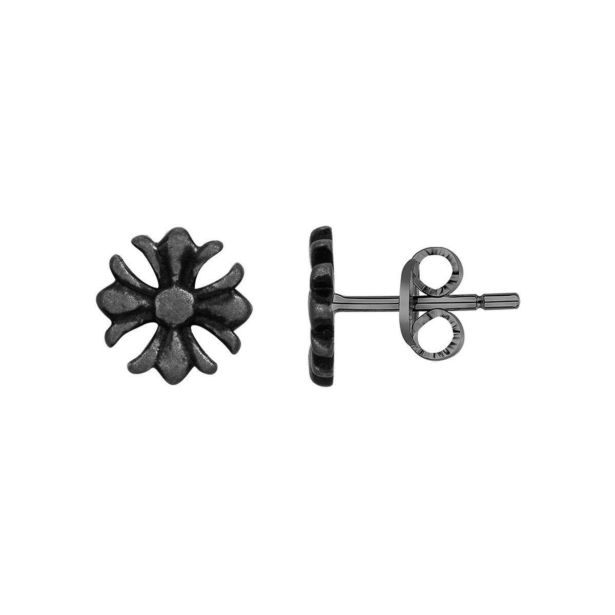 Boucles d'oreilles clous Vitor en PVD