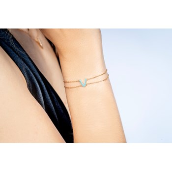 Bracelet souple en Plaqué Or