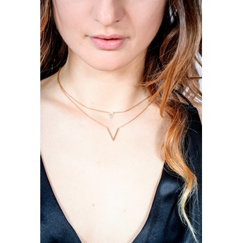 Collier multi-chaînes en Plaqué Or