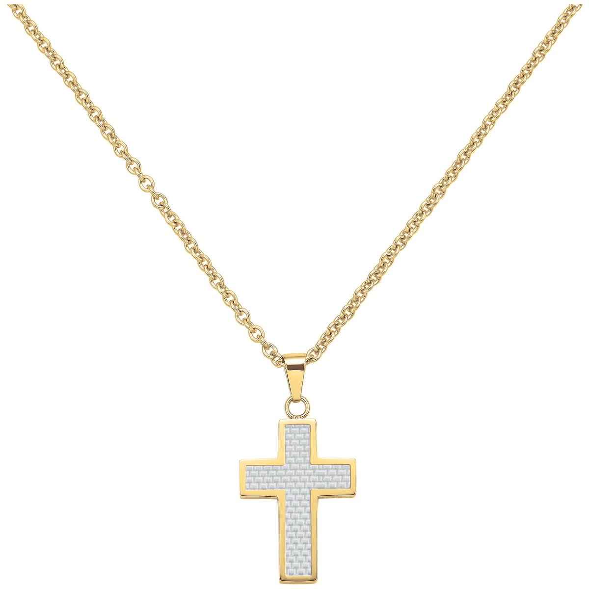 Collier mono-motif Cédric en Acier 316L