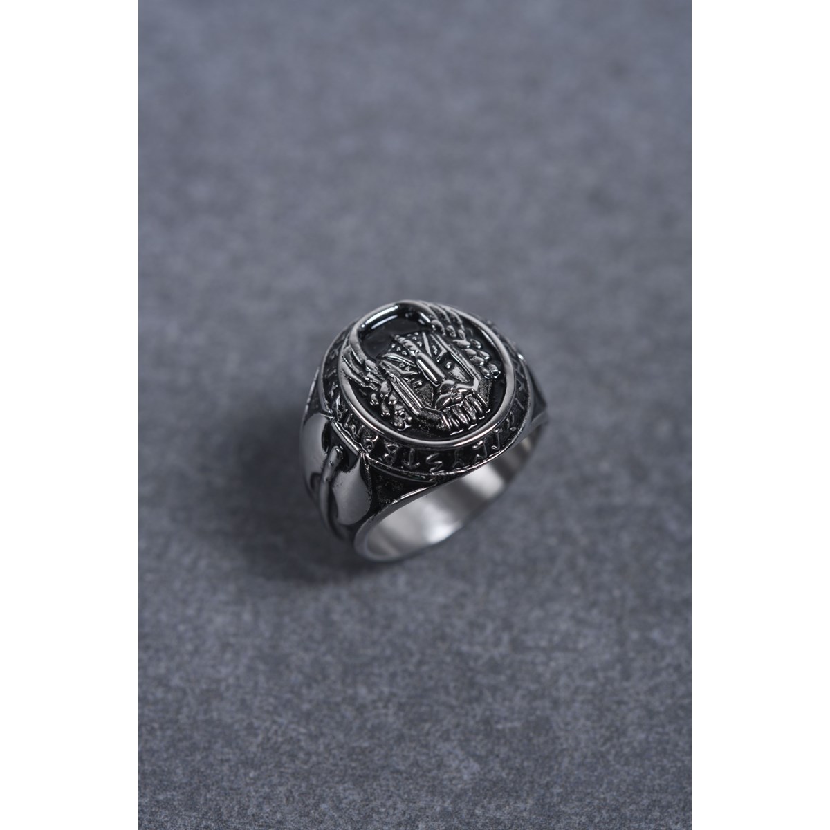Bague Gaspard en Acier 316L - vue 3
