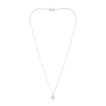 Pendentif 'Aurélise' Or blanc et Diamant