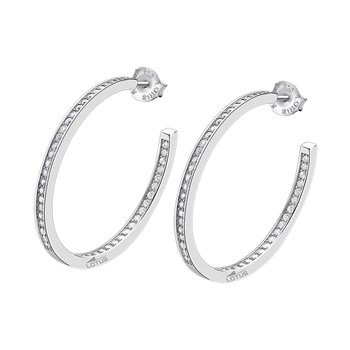 Créoles Lotus Silver Collection It Girl 25 mm
serties oxydes de zirconium