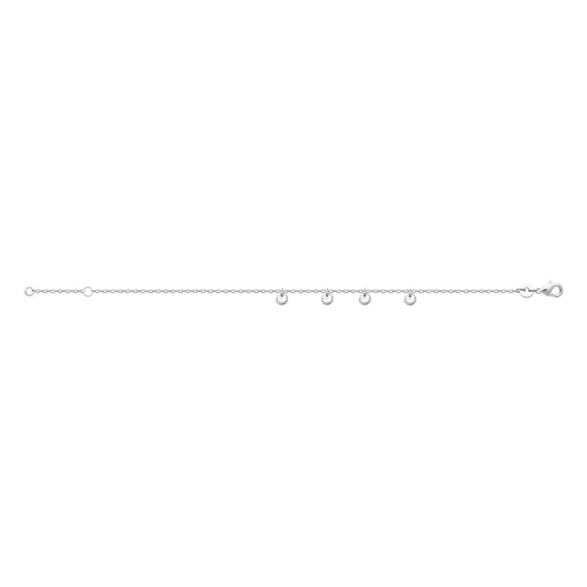 Bracelet Brillaxis argent pierres blanches
18 cm - vue 3