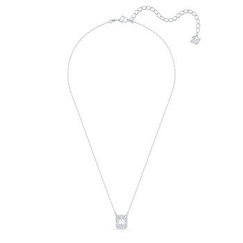 Collier Millenia Swarovski Zirconia carré blanc