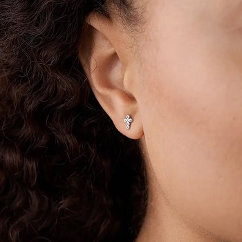 Clous d'oreilles Fossil Crosses