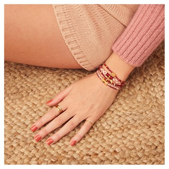 Manchette Hipanema Bosphore garnet M