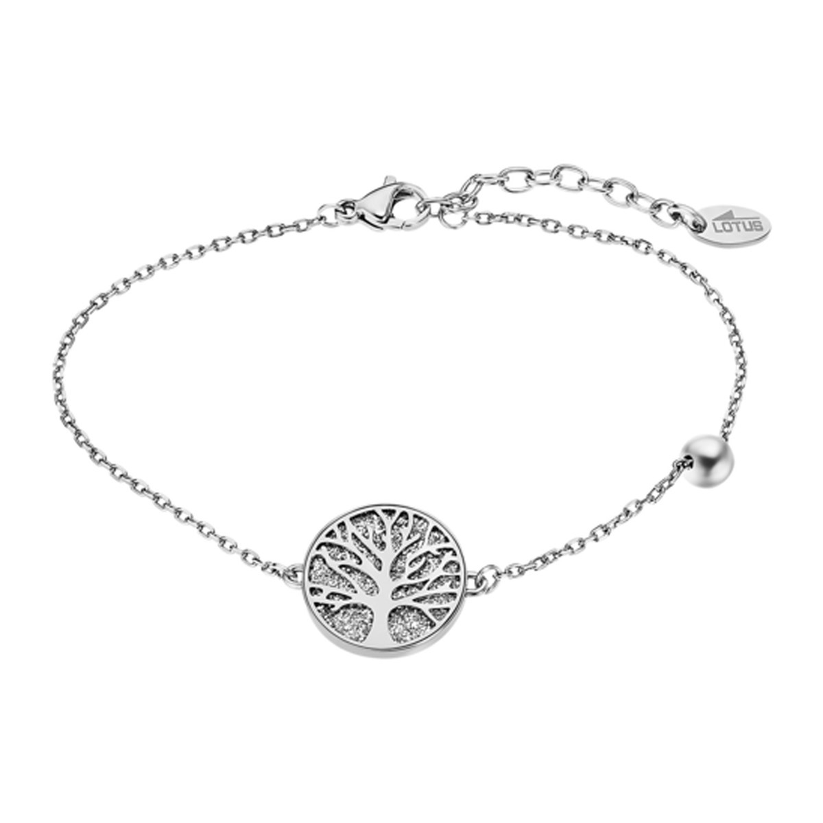 Bracelet Lotus Style arbre de vie acier