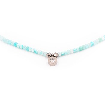Collier Lumia en pierres Amazonite