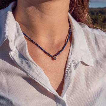 Collier Lumia en pierres Lapis-Lazuli