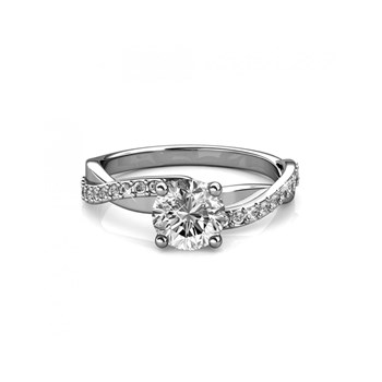Bague Eleanor - Argenté et Cristal
