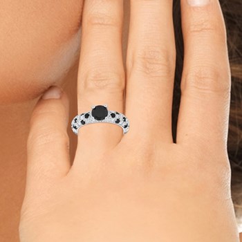Bague SC Crystal ornée de Zirconium