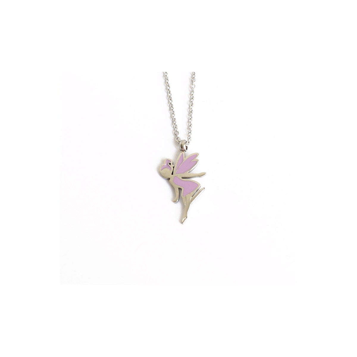 Collier Acier - Fée