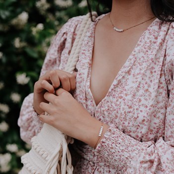 Piana armband in Howliet stenen