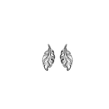 Boucles d'oreilles Feuilles - Argent