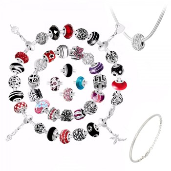 Box mensuelle SC Crystal - Kit création de bijoux charms