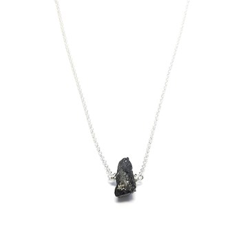 Collier Tourmaline Noire Argent 925